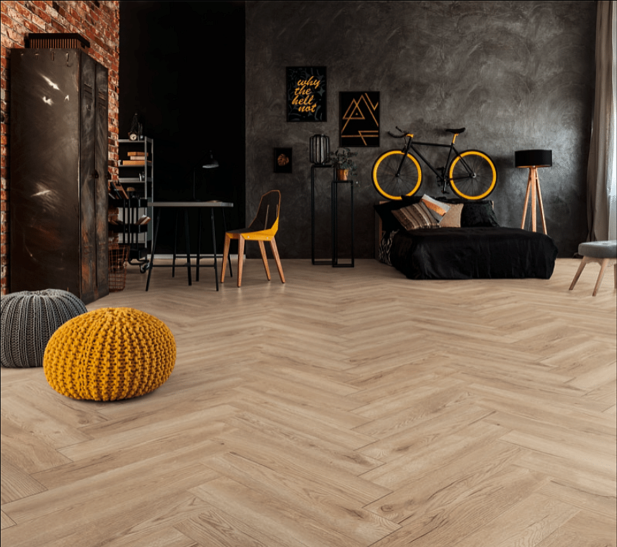 Kronotex - Balıksırtı Laminat Parke - D3678 Toulouse Oak
